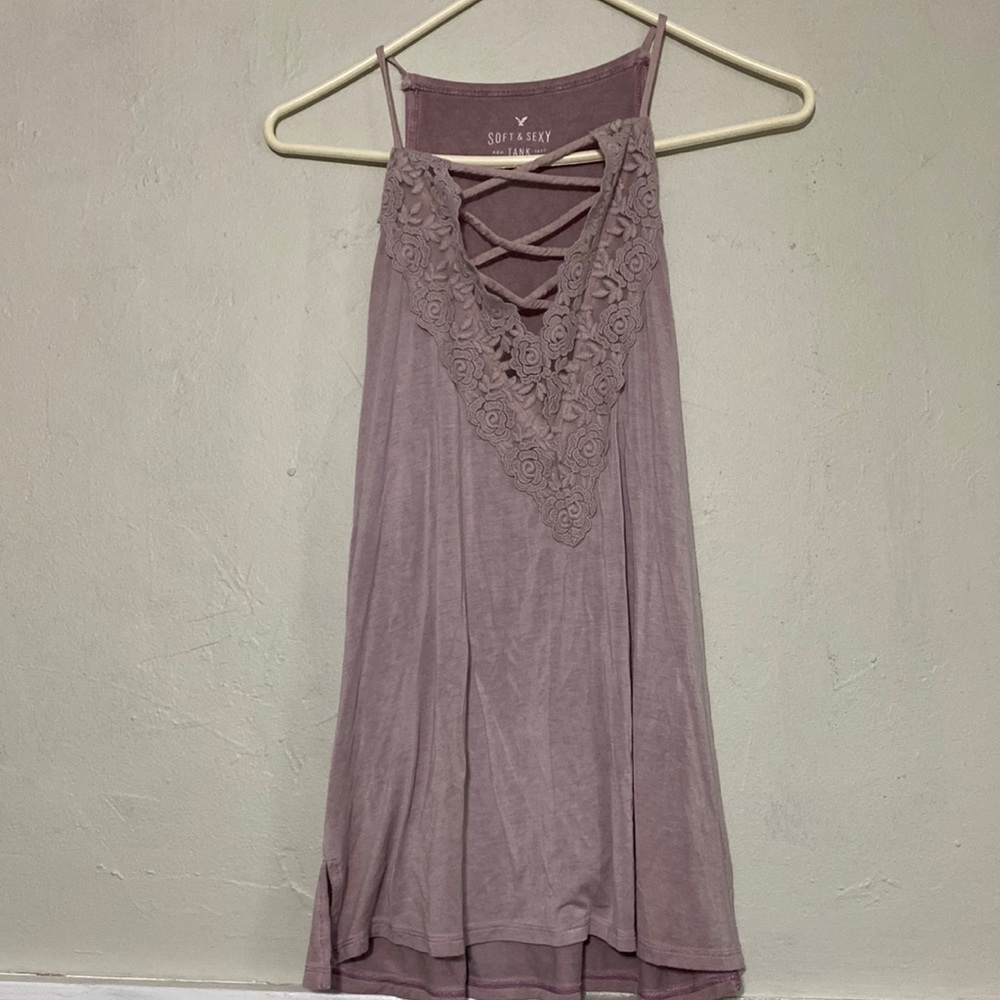 American eagle soft n sexy tank size m